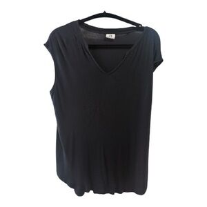 CAbi Elegant Black Blouse